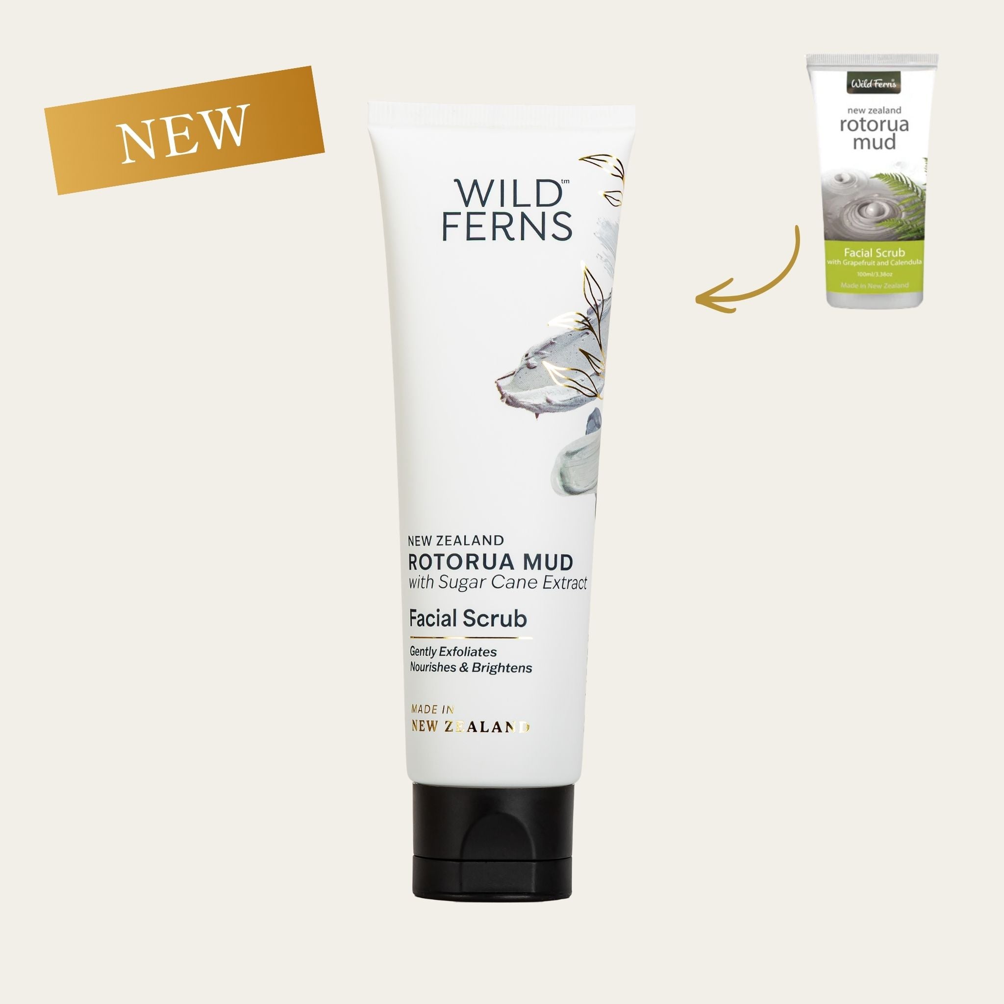 Rotorua Mud Facial Scrub