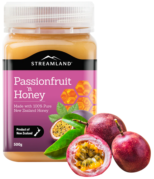 Streamland Passionfruit Honey 500g