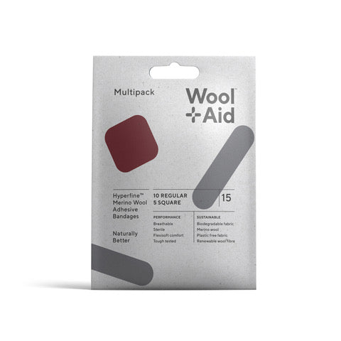 Merino Wool Plasters - Wellness 15 Multipack
