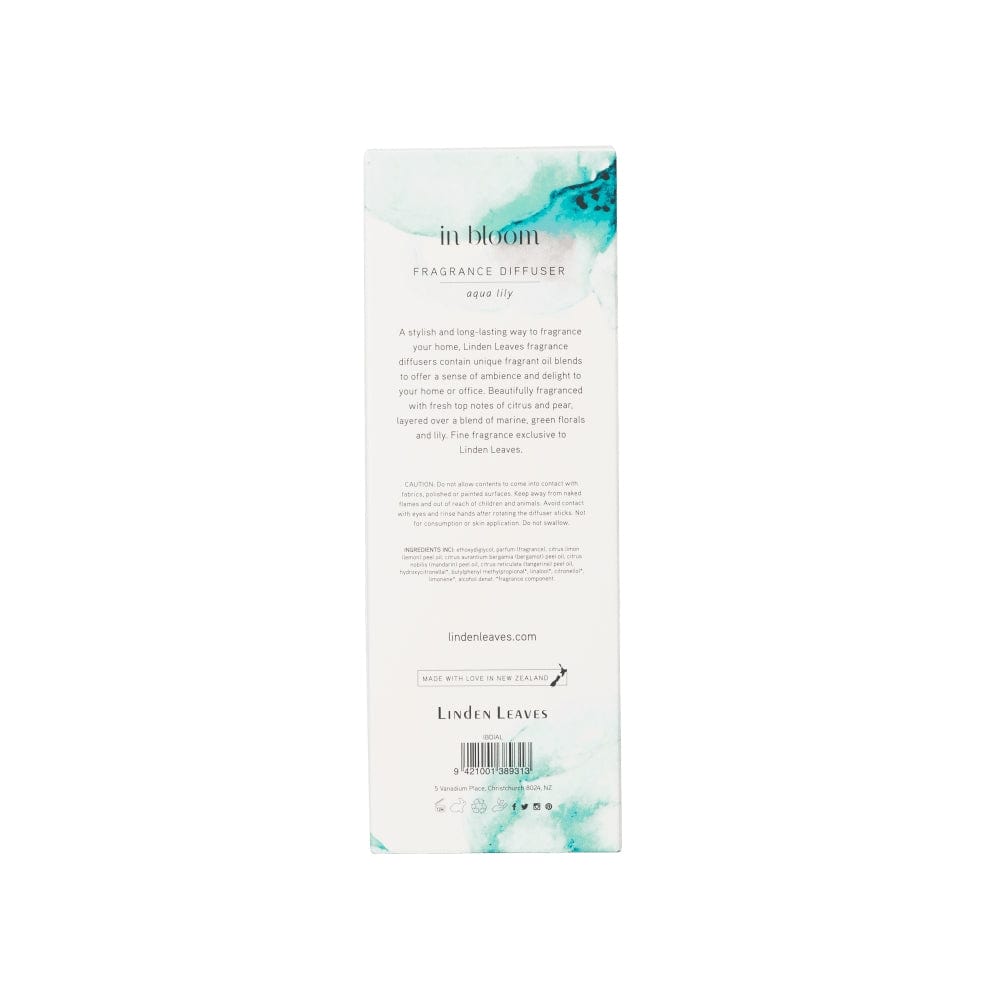 Linden leave Aqua Lily Fragrance Diffuser - Diffuser - Aotea Wellness