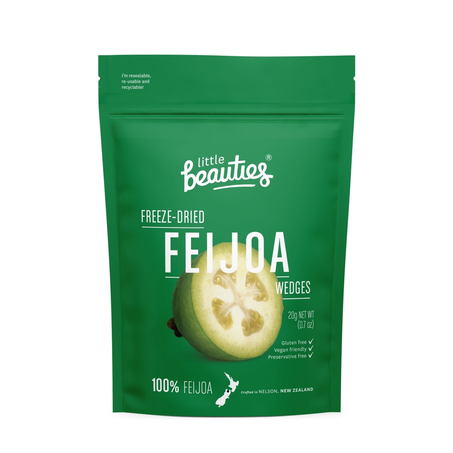 Little Beauties Freeze Dried Feijoa 20g