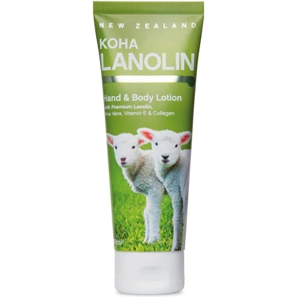 Koha Lanolin Hand & Body Lotion Transparent