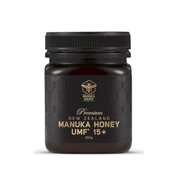 Buy 5 get 1 free - Manuka South Manuka Honey UMF15+ 250g - bees, Function: Immune Support, honey, Ingredient: Manuka Honey, Manuka Honey, nz made, Price  $150-$500, stomach, Vendor  Manuka South - Aotea Wellness