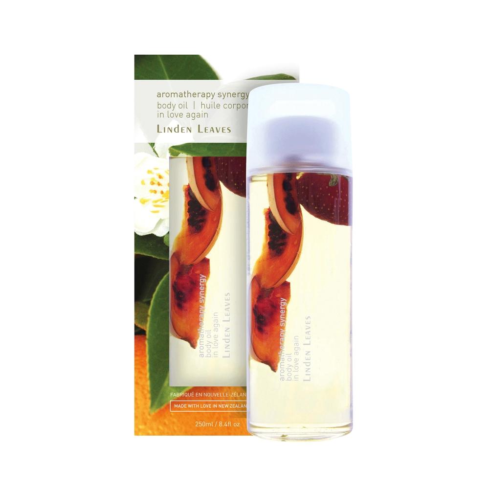 Linden Leaves Body Oil In Love Again 250ml - Function: Body Oil, Ingredient: Avocado Oil, Ingredient: Rosehip Oil, Ingredient: Sweet Almond Oil, new sep 2020, nz made, Price  $50-$150, Vendor  Linden Leaves - Aotea Wellness