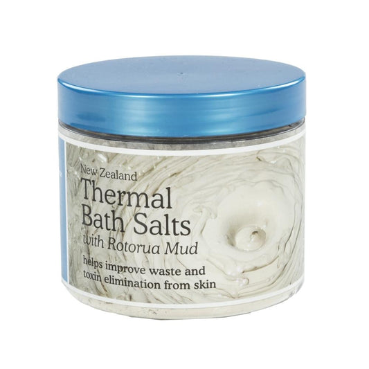 Puresource New Zealand Thermal Bath Salts with Rotorua Thermal Mud 500g - Function: Bath Salts, Ingredient: Rotorua Mud, new july 2020, nz made, Price  $7-$50, Vendor  Puresource - Aotea Wellness