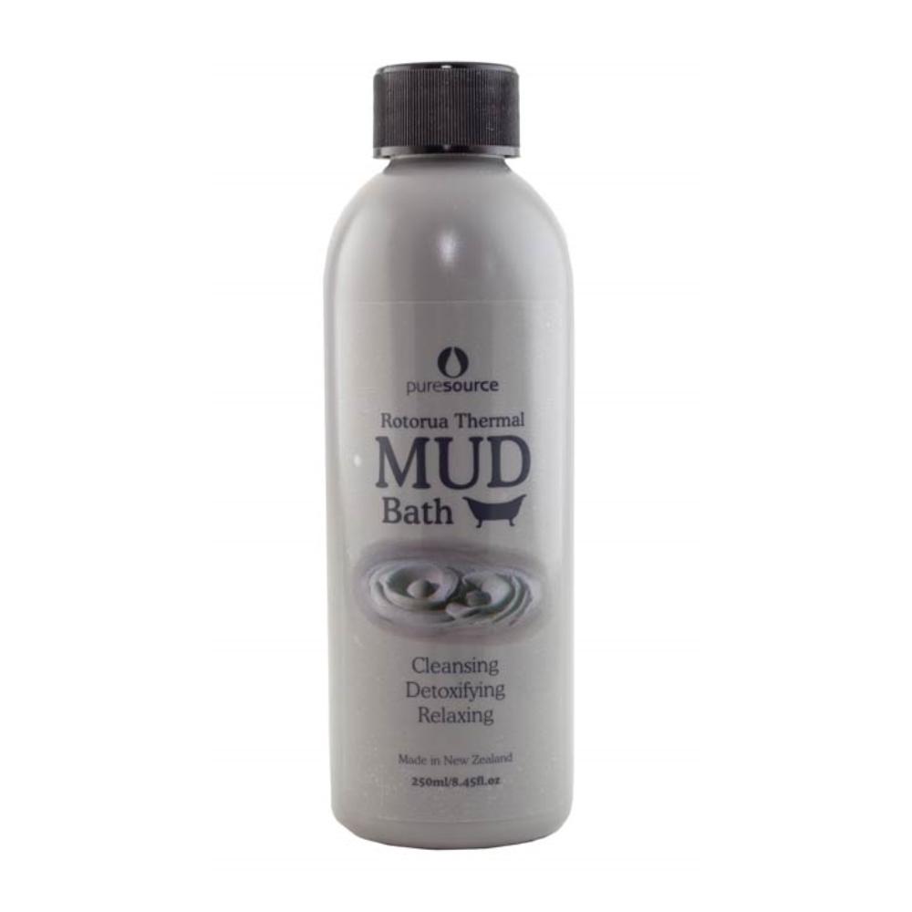 Puresource New Zealand Rotorua Thermal Mud Bath 250ml - Function: Bath Salts, Ingredient: Rotorua Mud, new july 2020, nz made, Price  $7-$50, Vendor  Puresource - Aotea Wellness