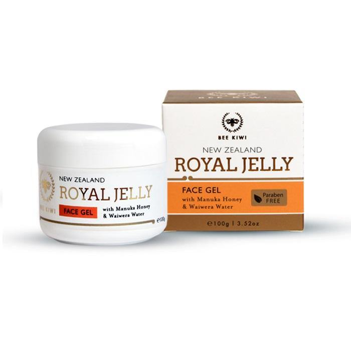 Nature's Beauty Royal Jelly Face Gel (100g) - Function: Face Creme, Ingredient: Collagen, Ingredient: Manuka Honey, Ingredient: Royal Jelly - Aotea Wellness