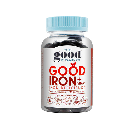 Good Vitamin Iron + Vita-C 90s -  - Aotea Wellness
