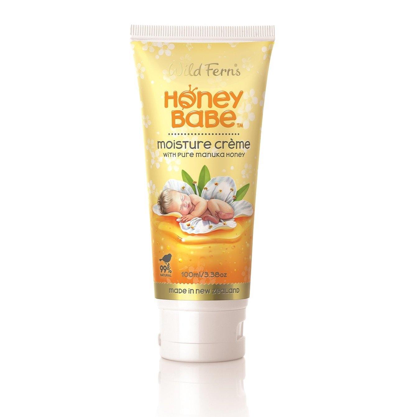 Honey Babe Moisture Creme 100ml - Function: Baby Care, Ingredient: Aloe Vera, Ingredient: Manuka Honey, Ingredient: Sweet Almond Oil, Price  $7-$50, Vendor  Parrs/Wild Ferns, Vendor: Wild Ferns, ƟîÆ?ÏƟ®Ɵ?Ɵ?Æ?­Ɵ¬ƟüÆ?§ (Wild Ferns) Ɵ�Ɵ?Ɵ¬Ɵ?Æ?ÏƟ?Æ??„¨�‘û¨Æ?îƟ¦Ɵ¬Ɵÿ (80ml) - Aotea Wellness