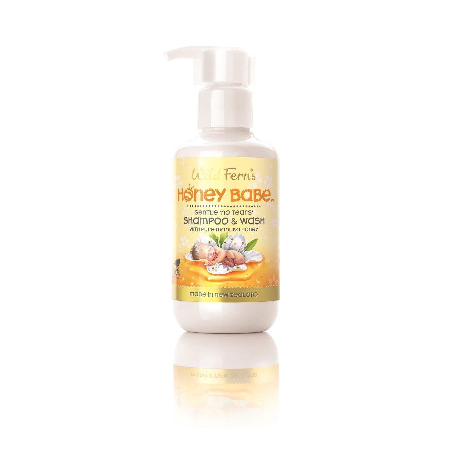 Honey Babe Shampoo & Wash (140ml) - Function: Baby Care, Ingredient: Manuka Honey, Price  $7-$50, Vendor  Parrs/Wild Ferns, Vendor: Wild Ferns, ƟîÆ?ÏƟ®Ɵ?Ɵ?Æ?­Ɵ¬ƟüÆ?§(Wild Ferns) Ɵ�Ɵ?Ɵ¬Ɵ?Æ?ÏƟ? Æ?úƟœƟüƟ?Ɵ¬‹¬?Æ?ÝÆ?¸ƟŸÆ?úƟ¾(100ml) - Aotea Wellness