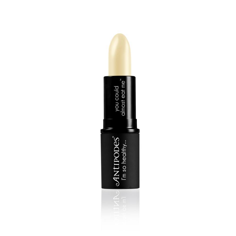 Antipodes Kiwi Seed Oil Lip Conditioner 4g - Function: Lip Balm, Function: Lipstick, Ingredient: Avocado Oil, nz made, Price  $7-$50, Vender: Antipodes, Vendor  Antipodes - Aotea Wellness