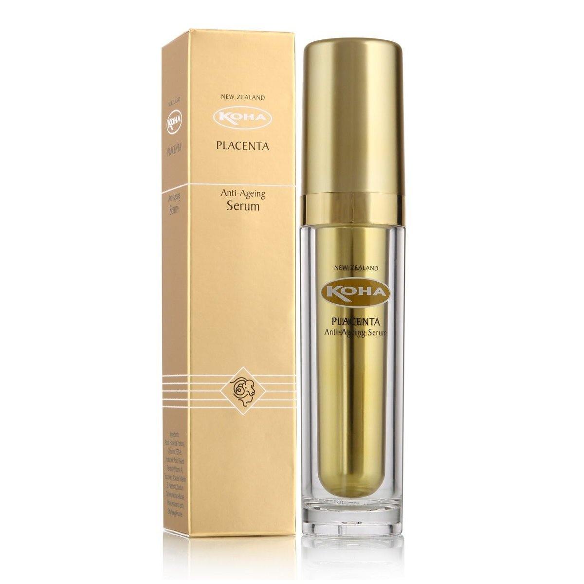 Koha Placenta Serum 30ml - Function: Facial Serum, Ingredient: Placenta, nz made, Price  $50-$150, Vendor  Koha Beauty, Vendor: Koha - Aotea Wellness