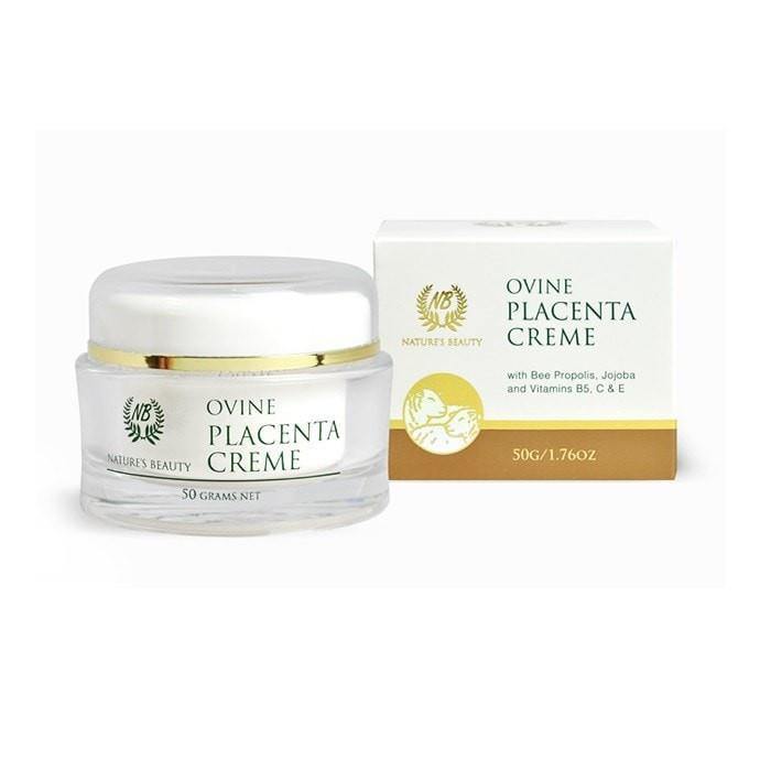 Nature's Beauty Ovine Placenta CrÇùme (50g) - Function: Facial Creme, Ingredient: Aloe Vera, Ingredient: Lanolin, Ingredient: Placenta, Ingredient: Propolis, Ingredient: Vitamin E, Natures Beauty‡??‡ó?ŠŸ?‡??‘?¾‚?? - 50†??, Ɵ�Æ?ÏƟ�ƟœƟ¬Æ?§Ɵ¯Ɵ?Ɵ¾Ɵ¬Ɵ?Æ?œƟ¬ Æ?¦Ɵ�Æ?ÏƟü(Ovine)Ɵ?Ɵ¸Æ?¯ƟüÆ?¨Æ?îƟ¦Ɵ¬Ɵÿ - Aotea Wellness