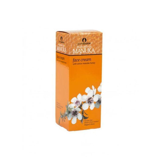 Puresource Manuka Honey Face Cream (80g) - Function: Facial Creme, Ingredient: Manuka Honey, nz made, Price  $7-$50, Vendor  Puresource - Aotea Wellness