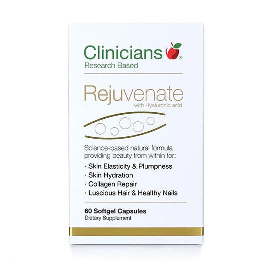 Clinicians Rejuvenate 60 softgel capsules - Function: Hair Tonic, new may 2021 - Aotea Wellness