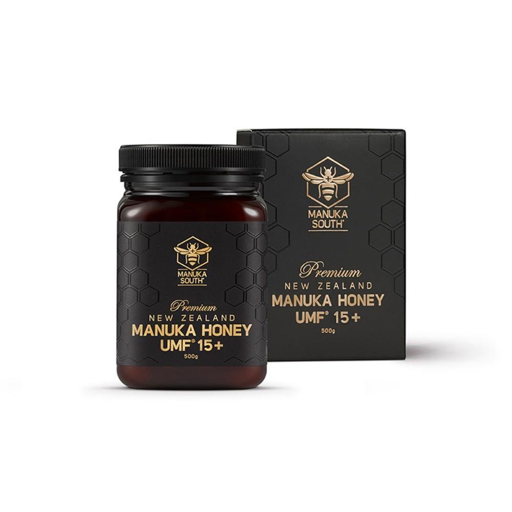 Manuka South Manuka Honey UMF15+ 500g - father's day, Function: Immune Support, Ingredient: Manuka Honey, nz made, Price  $150-$500, stomach, Vendor  Manuka South - Aotea Wellness