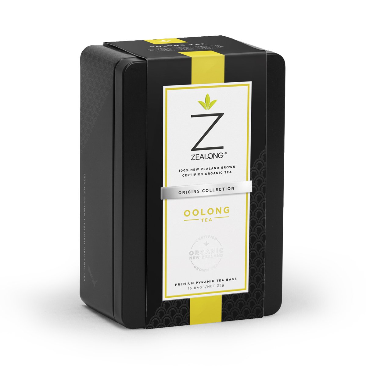 Zealong Organic Oolong Tea Tin 35g / 15 Tea Bags - New Zealand Tea, nz made, Organic, Price  $7-$50, Tea, Vendor  Zealong Tea - Aotea Wellness