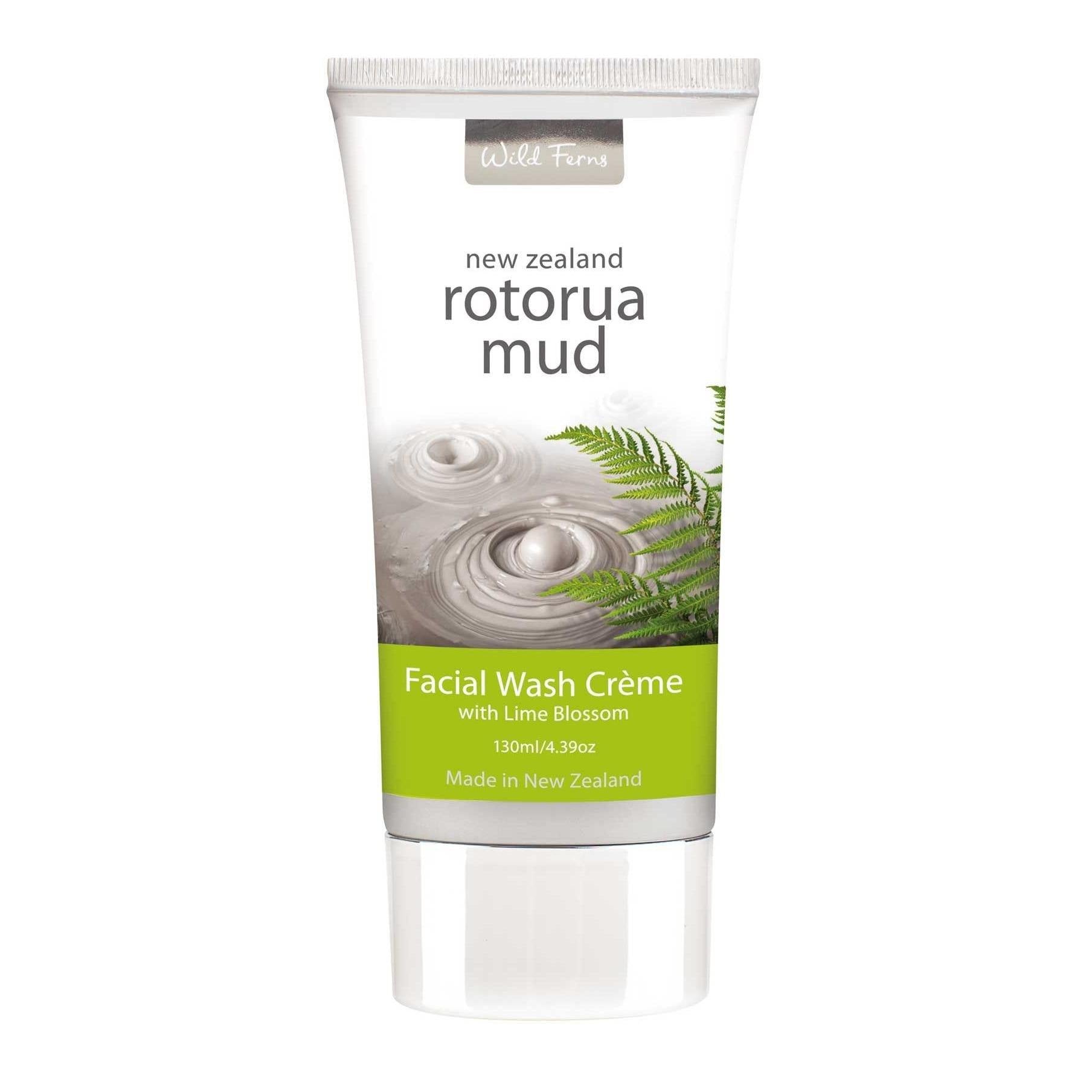 Wild Ferns Rotorua Mud Facial Wash CrÇùme with Lime Blossom (130ml) - Function: Facial Wash, Ingredient: Rotorua Mud, Price  $7-$50, Vendor  Parrs/Wild Ferns, Vendor: Wild Ferns, ƟðƟ?Ɵ®Æ?½‘÷¸‘ü?‘ü¾ Ɵ?Æ?õÆ?ÏÆ?úƟœƟ®Æ?ÝÆ?¸ƟŸÆ?úƟ¾Æ?îƟ¦Ɵ¬Ɵÿ (Ɵ¸Æ?ÏƟÿƟ?ƟðƟŸÆ?æƟÿ†?¾Æ??) 130ml - Aotea Wellness