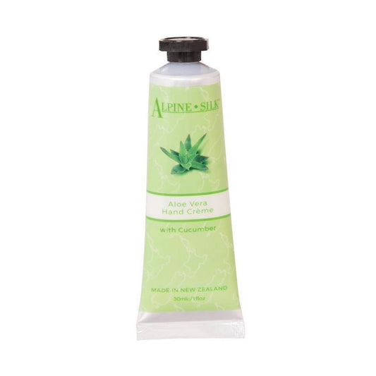Alpine Silk Hand Creme with Aloe Vera (30ml) - beauty, Function: Hand & Nail Care, Ingredient: Aloe Vera, nz made, Price  $7-$50, Vender: Alpine Silk, Vendor  Alpine Silk - Aotea Wellness