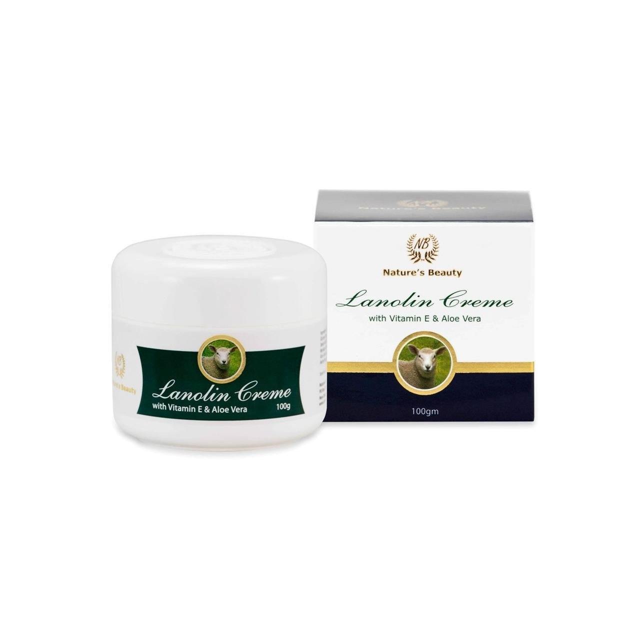 Nature's Beauty Lanolin Moisturising Cream with Vitamin E & Aloe Vera - Function: Skin Creme, Ingredient: Aloe Vera, Ingredient: Lanolin, Ingredient: Vitamin E, Ɵ�Æ?ÏƟ�ƟœƟ¬Æ?§Ɵ?Ɵ¾Ɵ¬Ɵ?Æ?œƟ¬ Ɵ¸Ɵ?Ɵ¦ƟüƟ½Æ?ÏÆ?ûƟ�ƟœƟ¸Æ?ÏÆ?÷ƟüÆ?øÆ?îƟ¦Ɵ¬Ɵÿ Ɵ?Æ?¨Ɵ?ƟüE&Æ?½ƟðÆ?ùƟ?Ɵ¸†?¾Æ??Æ??(100g) - Aotea Wellness