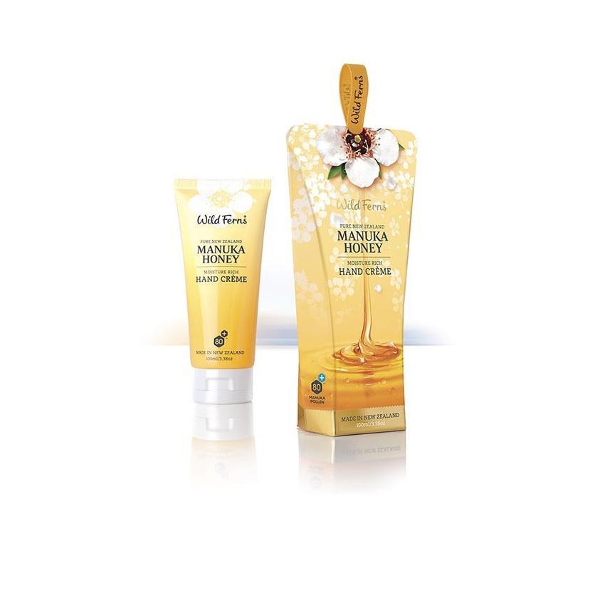 Wild Ferns Manuka Honey Moisture Rich Hand Creme - Aotea NZ