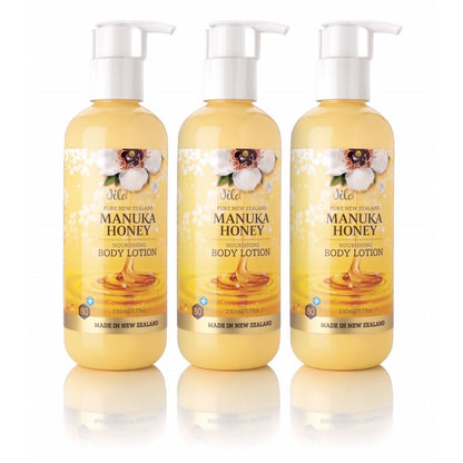 3 Pack - Wild Ferns Manuka Honey Nourishing Body Lotion (230ml)