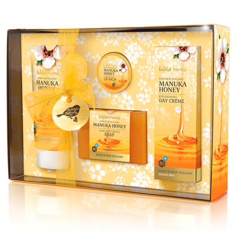 Wild Ferns Manuka Honey Gift Box