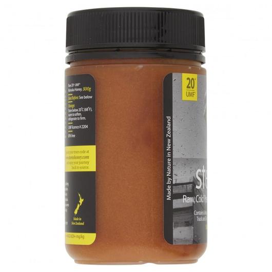 Steens Wellbeing Raw Manuka Honey UMF20+ 500g - bees, father's day, Function: Immune Support, Immune Support, Ingredient: Manuka Honey, Ingredients: Manuka, Ingredients: Manuka Honey, Manuka, Manuka Honey, Manuka Ɵ�Ɵ?Ɵ¬ Š??Š?? Ɵ?Ɵ?Æ?® Ɵ�Ɵ�Ɵ?Ɵ? ƁîƁ­Ɓ¨ƁÏ, nz made, Price  $150-$500, stomach, Vendor  Steens, ƒ??Æ?ûƟ?Æ?œƟ¬ƟüÆ?§ (Steens) Ɵ?Ɵ?Æ?®Ɵ�Ɵ?Ɵ¬ UMF20+ 500g - Aotea Wellness