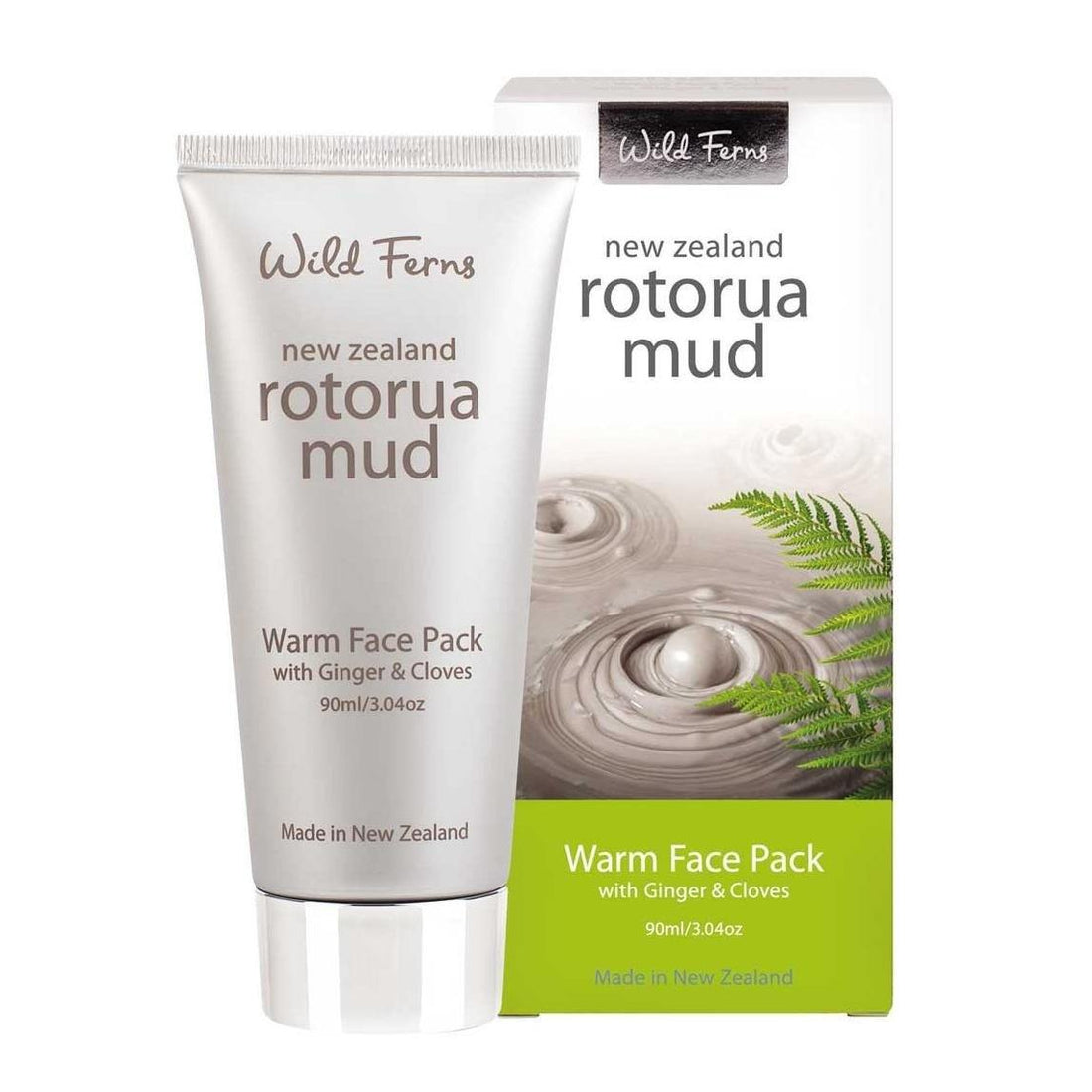 Wild Ferns Warm Face Pack with Rotorua Mud, Ginger and Cloves (90ml) - Function: Face Pack, Function: Skin Creme, Ingredient: Cloves, Ingredient: Ginger, Ingredient: Rotorua Mud, Price  $7-$50, Vendor  Parrs/Wild Ferns, Vendor: Wild Ferns, ƟðƟ?Ɵ®Æ?½‘÷¸‘ü?‘ü¾ †ó©‡?ñƟ?Æ?õÆ?ÏÆ?ûƟ?ƟŸÆ?î (Æ?úƟõÆ?ÝÆ?ª&Æ?îƟðƟ¬Ɵ?†?¾Æ??) 90ml - Aotea Wellness