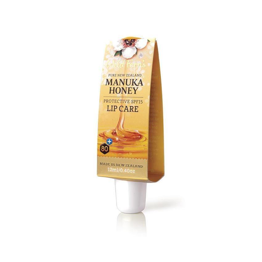 Wild Ferns Lip Care with Manuka Honey Protective SPF15 (12ml) - Function: Lip Balm, Ingredient: Evening Primrose Oil, Ingredient: Manuka Honey, Ingredient: Sweet Almond Oil, Ingredient: Vitamin E, Vendor  Parrs/Wild Ferns, Vendor: Wild Ferns, Wild Ferns †÷?‘ø�‚§݆�½†�­Š??Š??‚?ý‘??‘ô݆??Š?� SPF15 12‘�?, ƟîÆ?ÏƟ®Ɵ?Ɵ?Æ?­Ɵ¬ƟüÆ?§(Wild Ferns) Ɵ?Ɵ?Æ?®Ɵ�Ɵ?Ɵ¬ Ɵ?ƟðƟ?Æ?îƟ?Æ?œƟ? SPF15†?¾Æ?? Ɵ¦ƟŸƟ?Æ?ñÆ?½ 12ml - Aotea Wellness