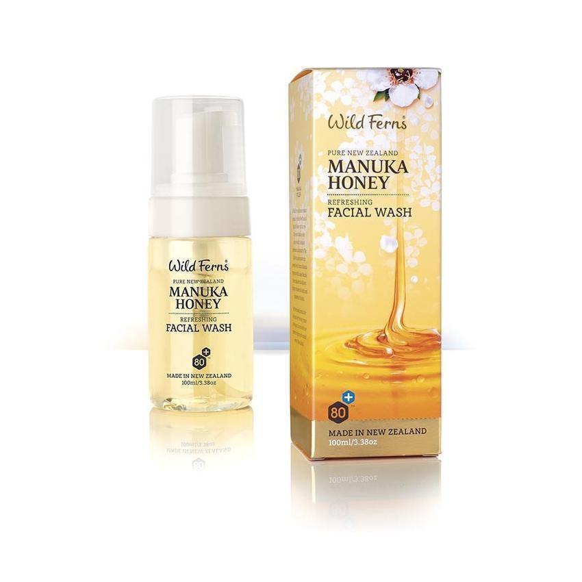 Wild Ferns Manuka Honey Refreshing Facial Wash (100ml) - Function: Facial Wash, Ingredient: Manuka Honey, Price  $7-$50, Vendor  Parrs/Wild Ferns, Vendor: Wild Ferns, Wild Ferns - ‘÷?‡?«‘ü­‘ý®‘ï?‚�½†¾ô 100‘�?, ƟîÆ?ÏƟ®Ɵ?Ɵ?Æ?­Ɵ¬ƟüÆ?§(Wild Ferns) Ɵ?Ɵ?Æ?®Ɵ�Ɵ?Ɵ¬ Ɵ¦Ɵ?ƟªƟŸÆ?úƟüÆ?ø Ɵ?Æ?õÆ?ÏÆ?úƟœƟ® Æ?ÝÆ?¸ƟŸÆ?úƟ¾ 100ml - Aotea Wellness